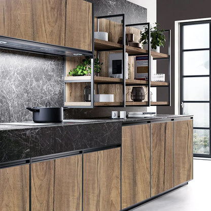 Adhésif Plan de Travail Imperméable avec Effet Bois