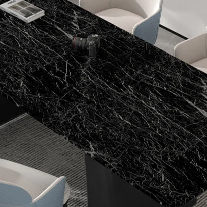 Adhésif Plan de Travail Résistant Style Marbre