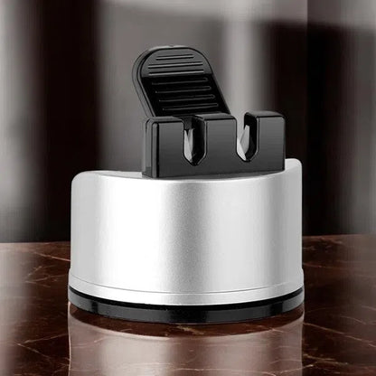 Aiguiseur de couteaux compact avec ventouse