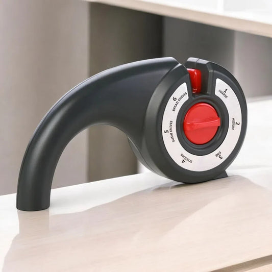 Aiguiseur de couteaux professionnel et ergonomique - 6 grains différents