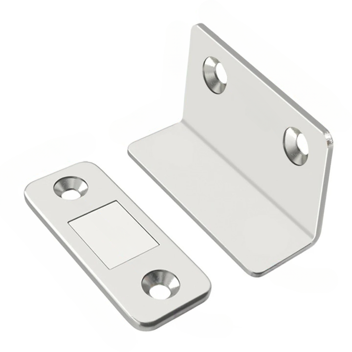 Aimant Porte Placard Puissant en Aluminium