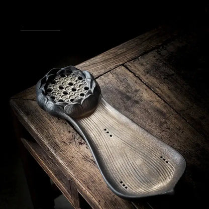 Ancien plateau à thé