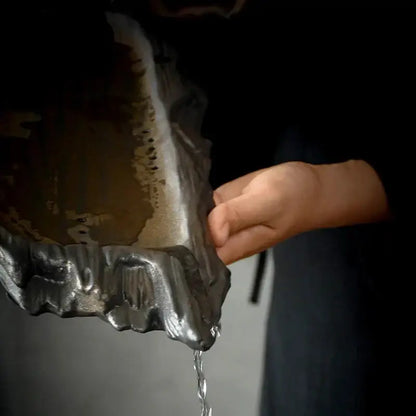 Ancien plateau à thé