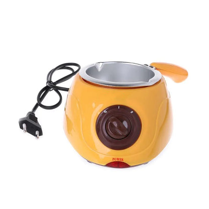 Appareil à Fondue Électrique Orange pour Chocolat