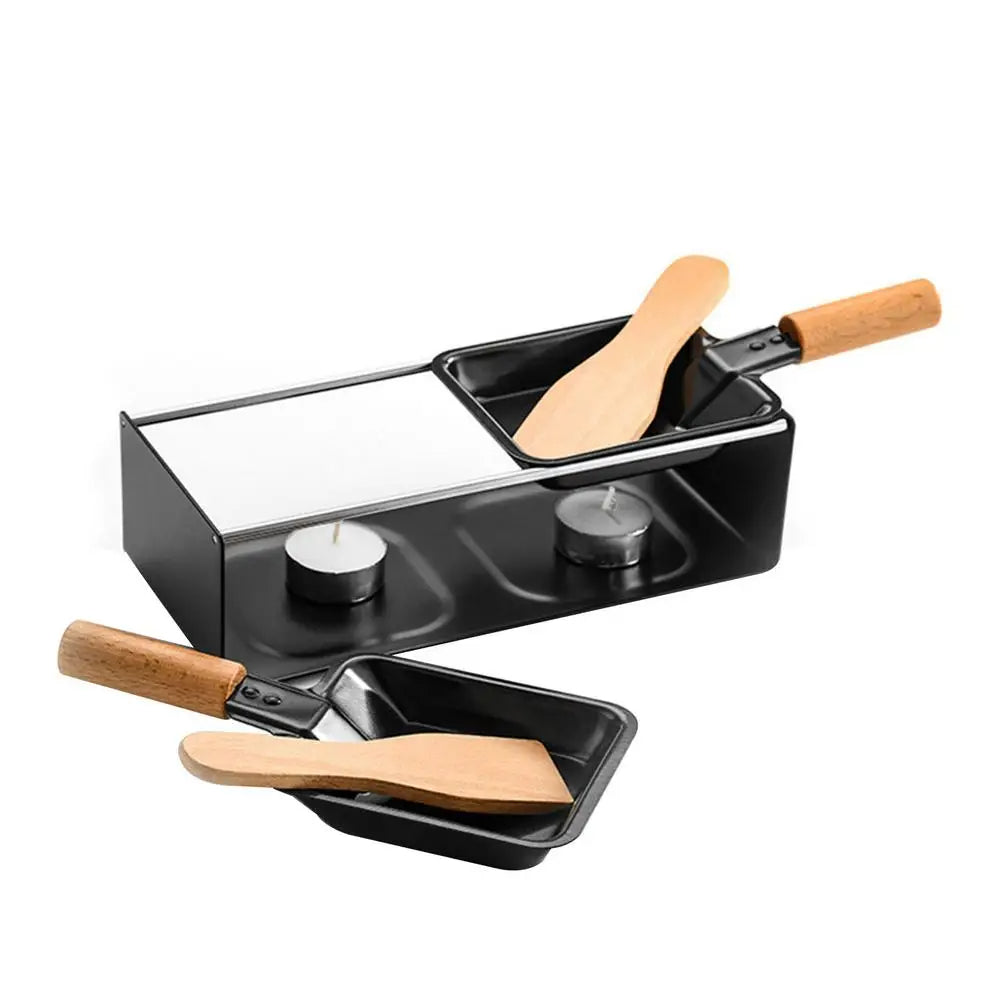 Appareil Raclette à Bougie et Anti-Adhésif