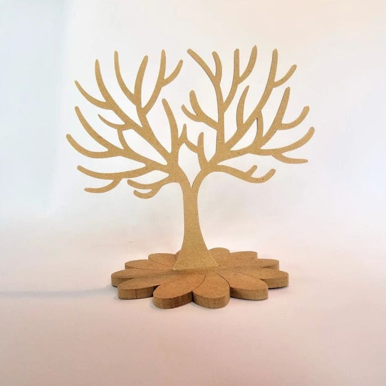 Arbre à bijoux cornes de cerf en bois de peuplier