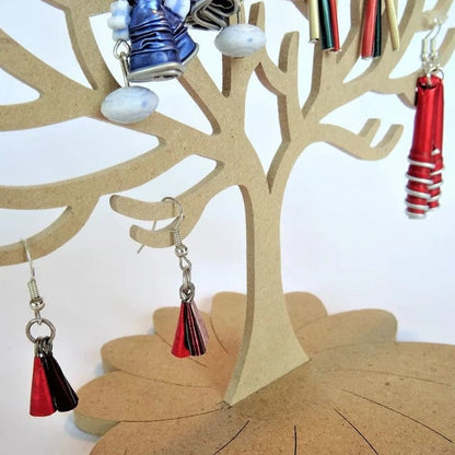 Arbre à bijoux cornes de cerf en bois de peuplier