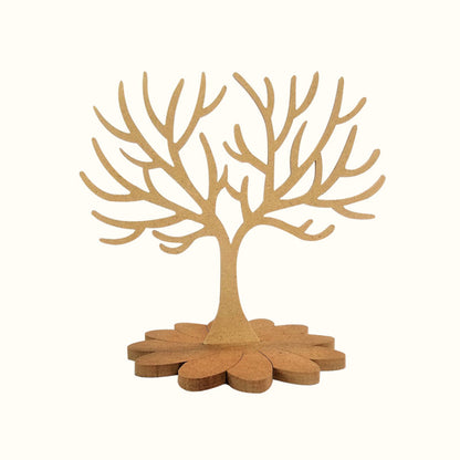 Arbre à bijoux cornes de cerf en bois de peuplier