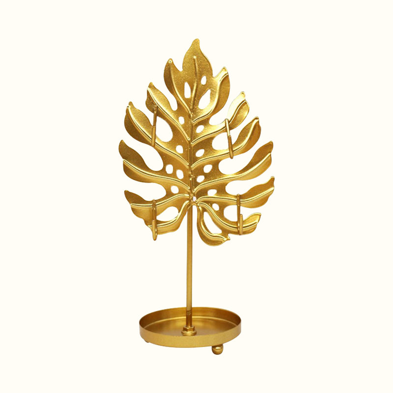 Arbre à bijoux original feuille monstera