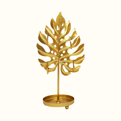 Arbre à bijoux original feuille monstera