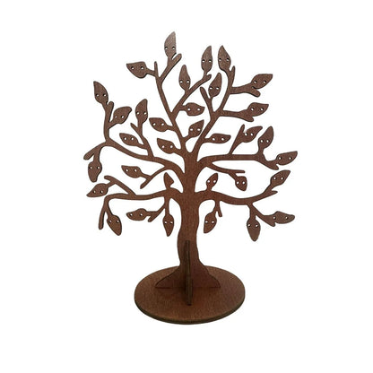 Arbre pour bijoux en bois vintage