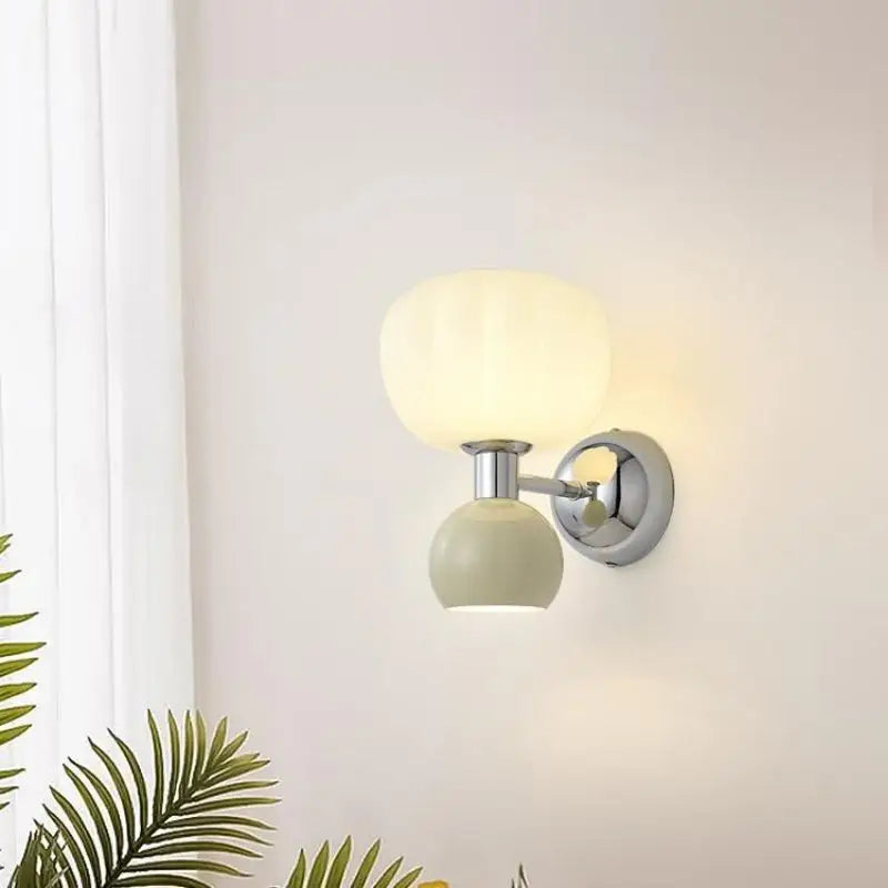 Applique Murale LED Moderne Crème – Lampe Décorative Énergie-Efficace pour Salon et Chambre