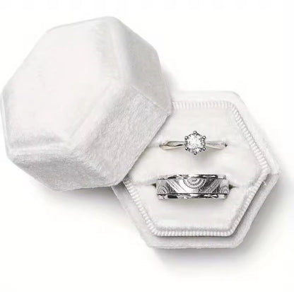 Boite à alliances en velours