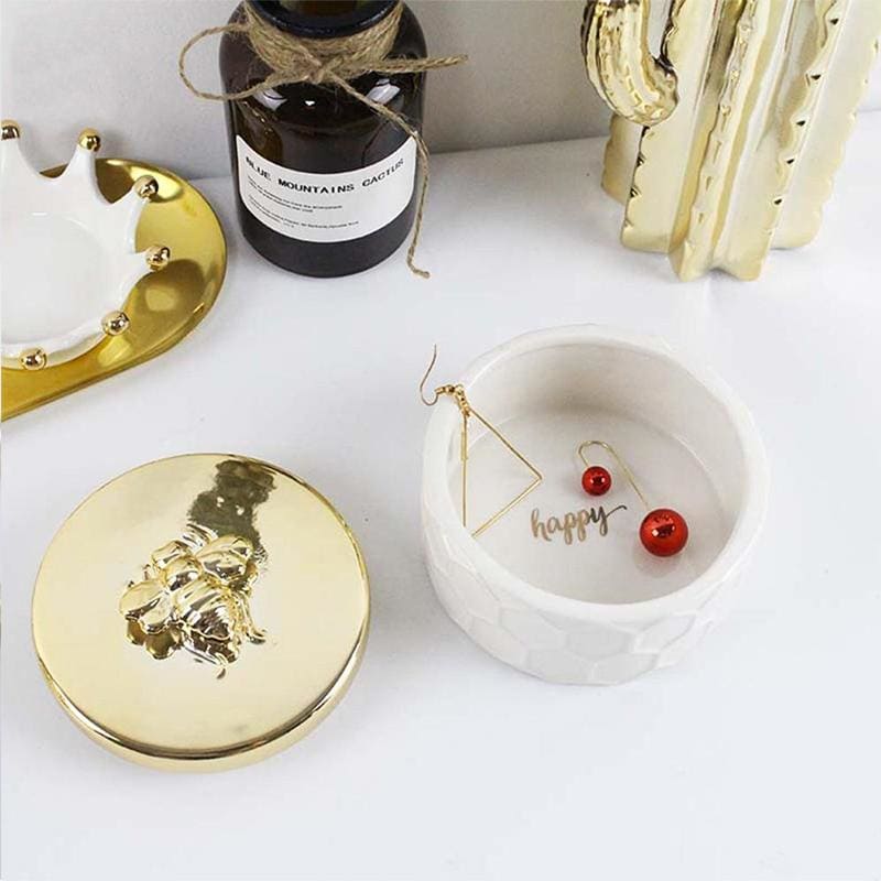 Boîte à bijoux abeille