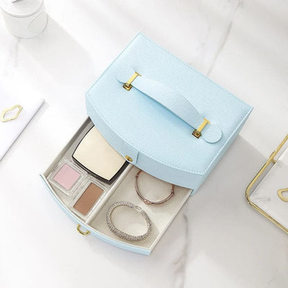 Boite à bijoux avec miroir