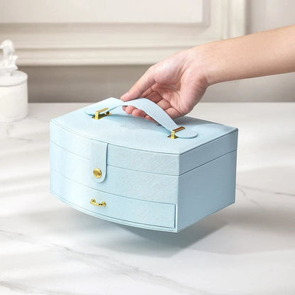 Boite à bijoux avec miroir