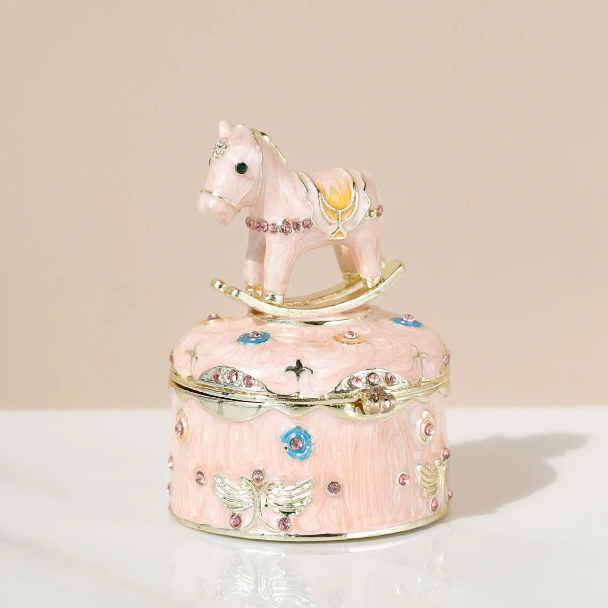 Boite à bijoux cheval à bascule