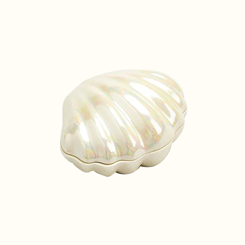 Boite a bijoux coquillage en céramique