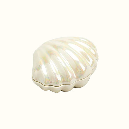 Boite a bijoux coquillage en céramique