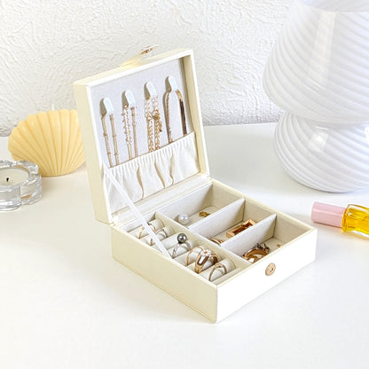 Boite à bijoux de voyage carré