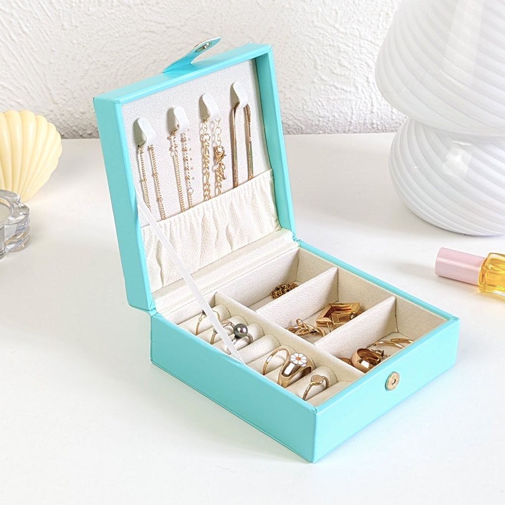 Boite à bijoux de voyage carré