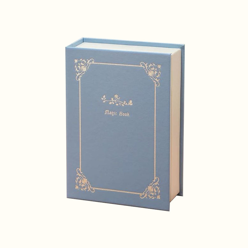 Boite à bijoux livre en cuir