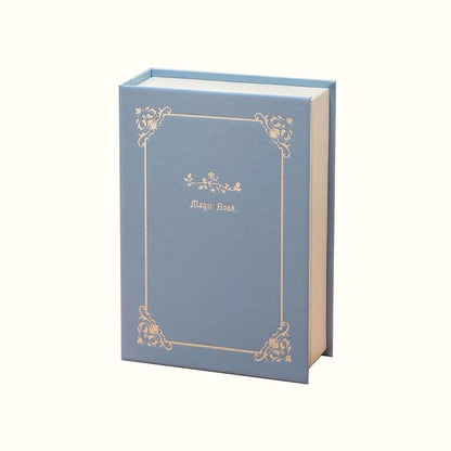 Boite à bijoux livre en cuir