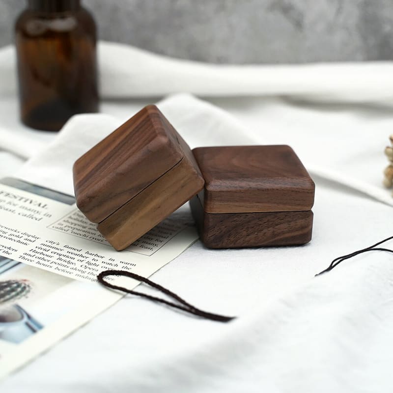 Boite bois alliances