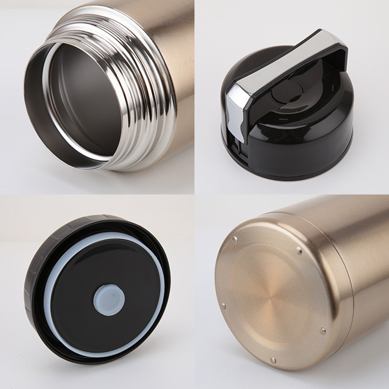 Thermos Alimentaire Chaud Gris