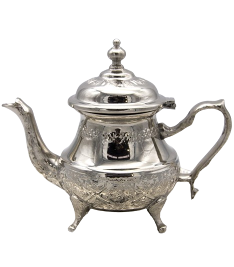 Théière marocaine en argent