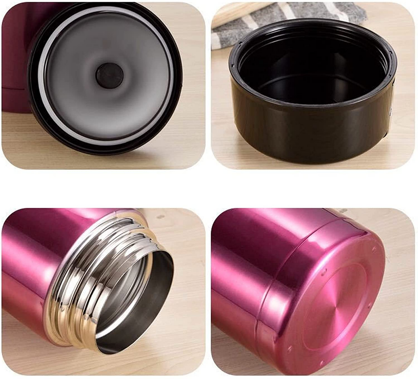 Thermos Isotherme Alimentaire Fushia