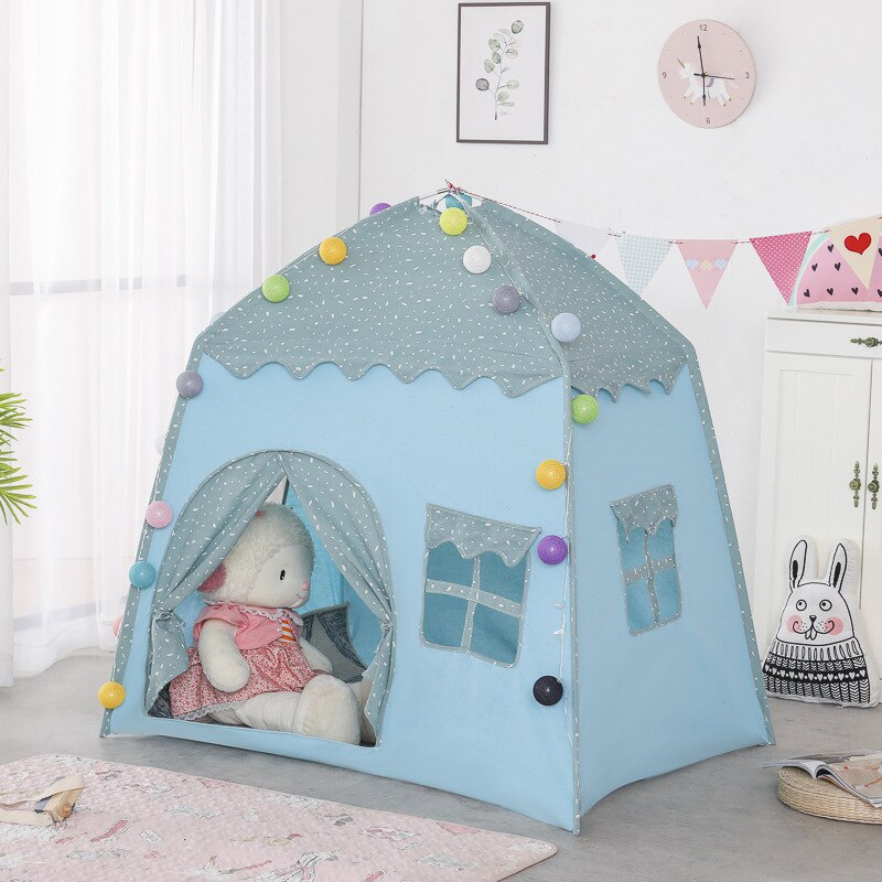 Tente Bleue Chambre Enfant