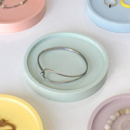 Coupelle à bijoux confettis en jesmonite