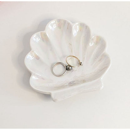 Coupelle à bijoux coquillage brillant