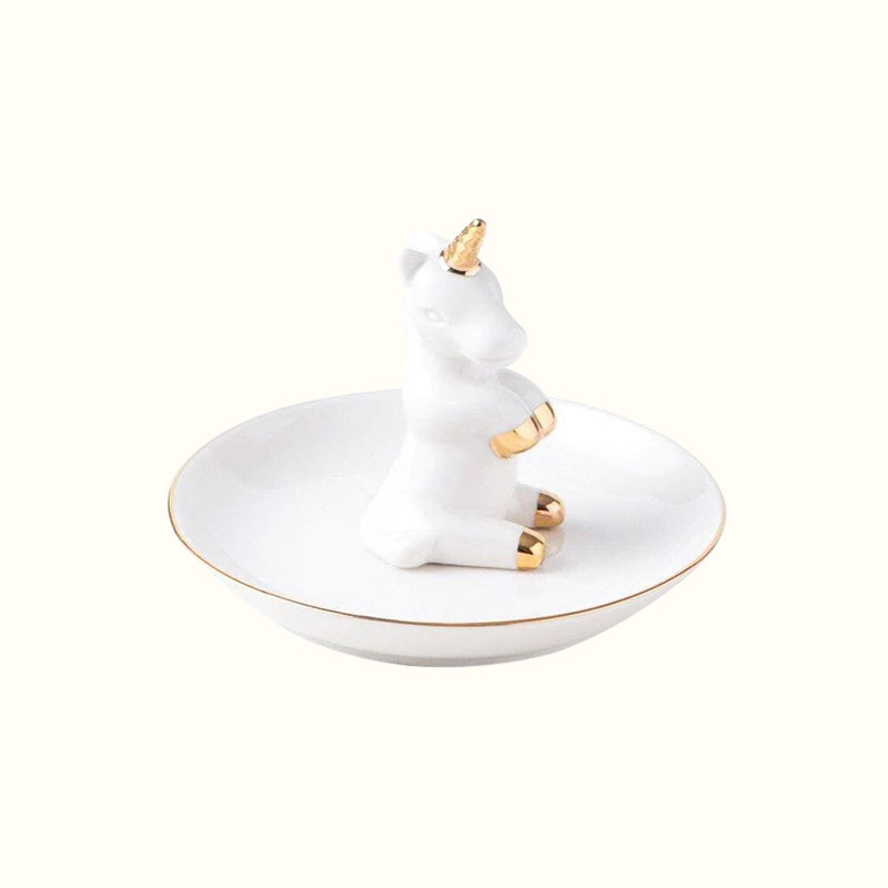 Coupelle à bijoux licorne