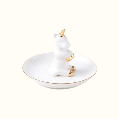 Coupelle à bijoux licorne