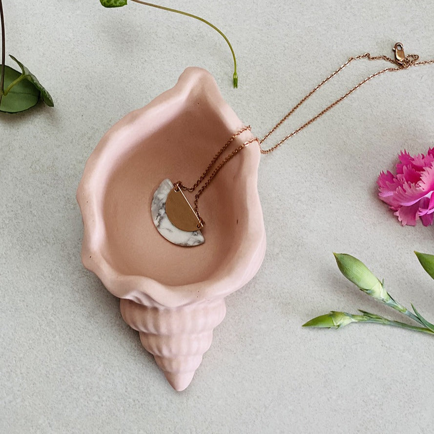 Coupelle escargot de mer en jesmonite