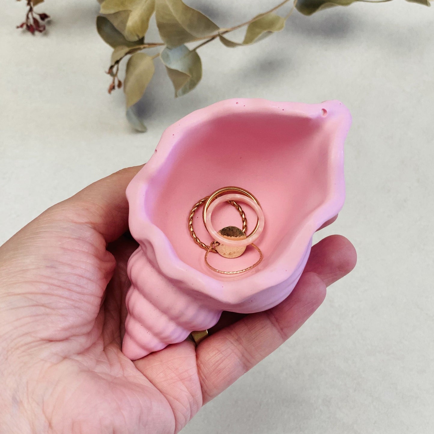 Coupelle escargot de mer en jesmonite