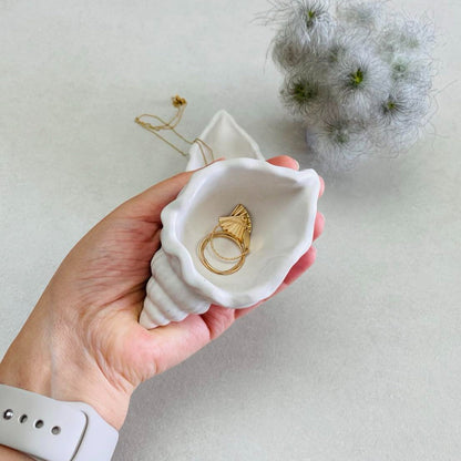 Coupelle escargot de mer en jesmonite