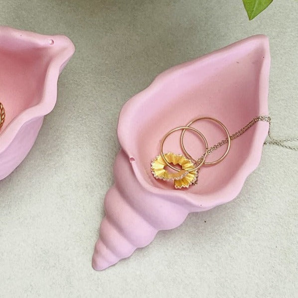 Coupelle escargot de mer en jesmonite