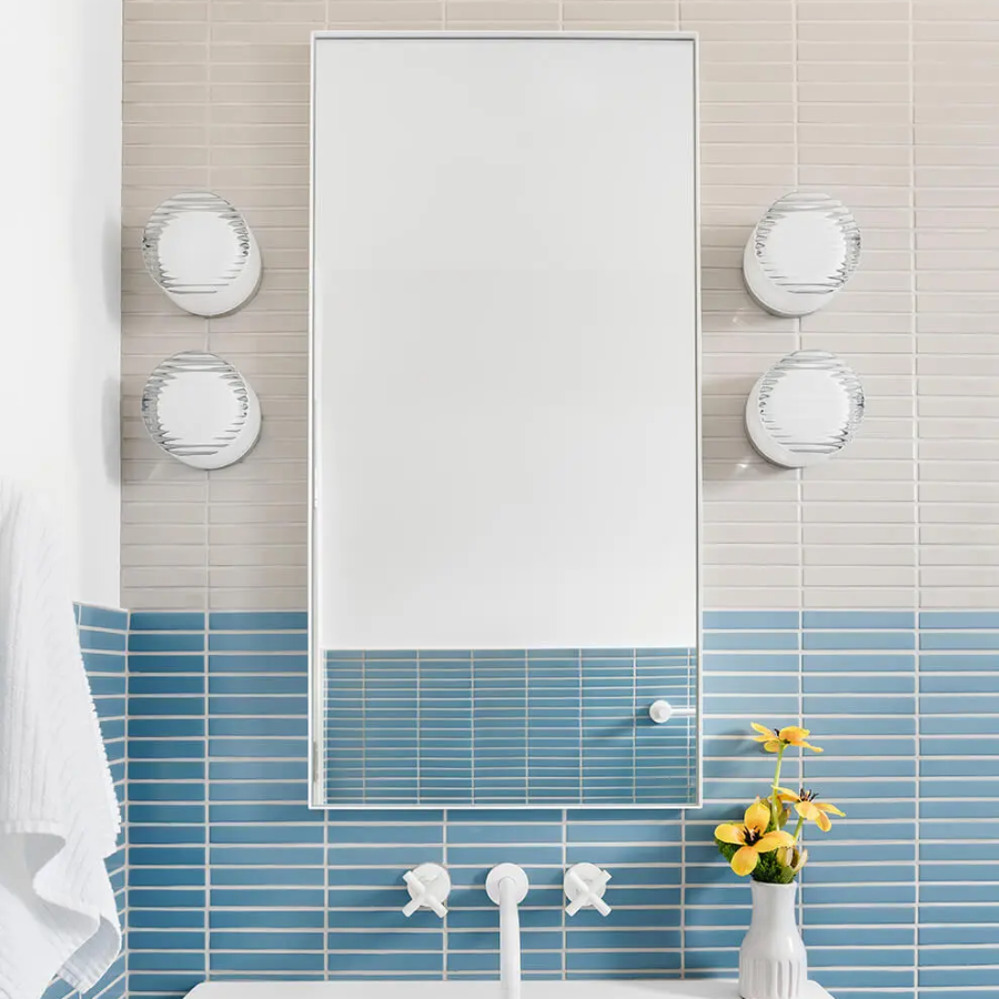 Applique Murale LED Moderne en Forme Ronde – Éclairage Doux avec Diffuseur en Verre Mylk pour Salon et Chambre