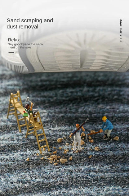 Tapis d’Entrée Antidérapant CleanEdge Mat – Moderne, Résistant, Facile à Nettoyer, Découpable sur Mesure