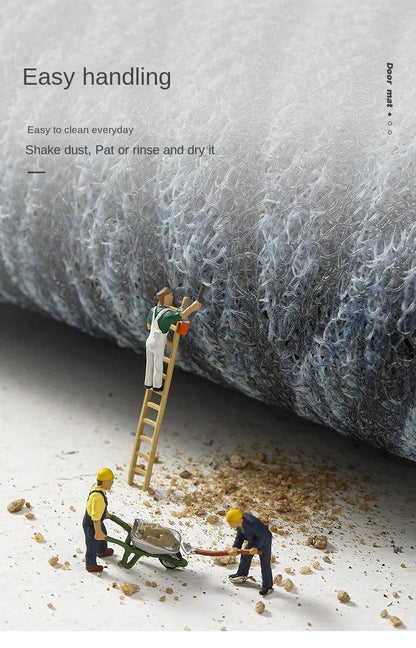 Tapis d’Entrée Antidérapant CleanEdge Mat – Moderne, Résistant, Facile à Nettoyer, Découpable sur Mesure