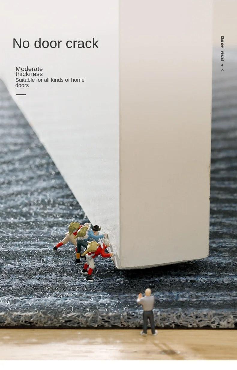 Tapis d’Entrée Antidérapant CleanEdge Mat – Moderne, Résistant, Facile à Nettoyer, Découpable sur Mesure