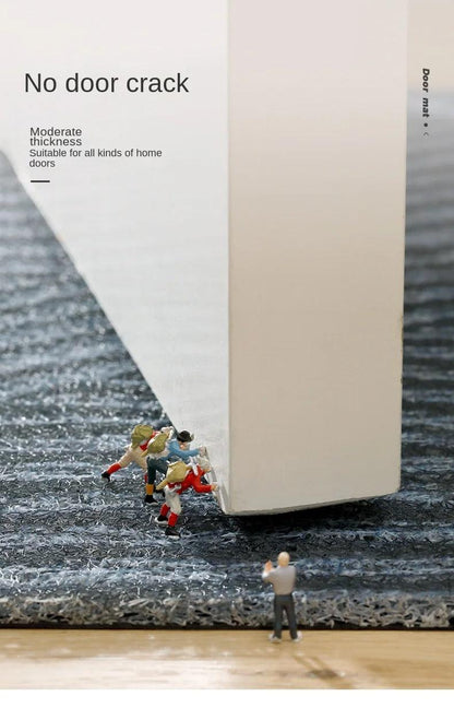 Tapis d’Entrée Antidérapant CleanEdge Mat – Moderne, Résistant, Facile à Nettoyer, Découpable sur Mesure