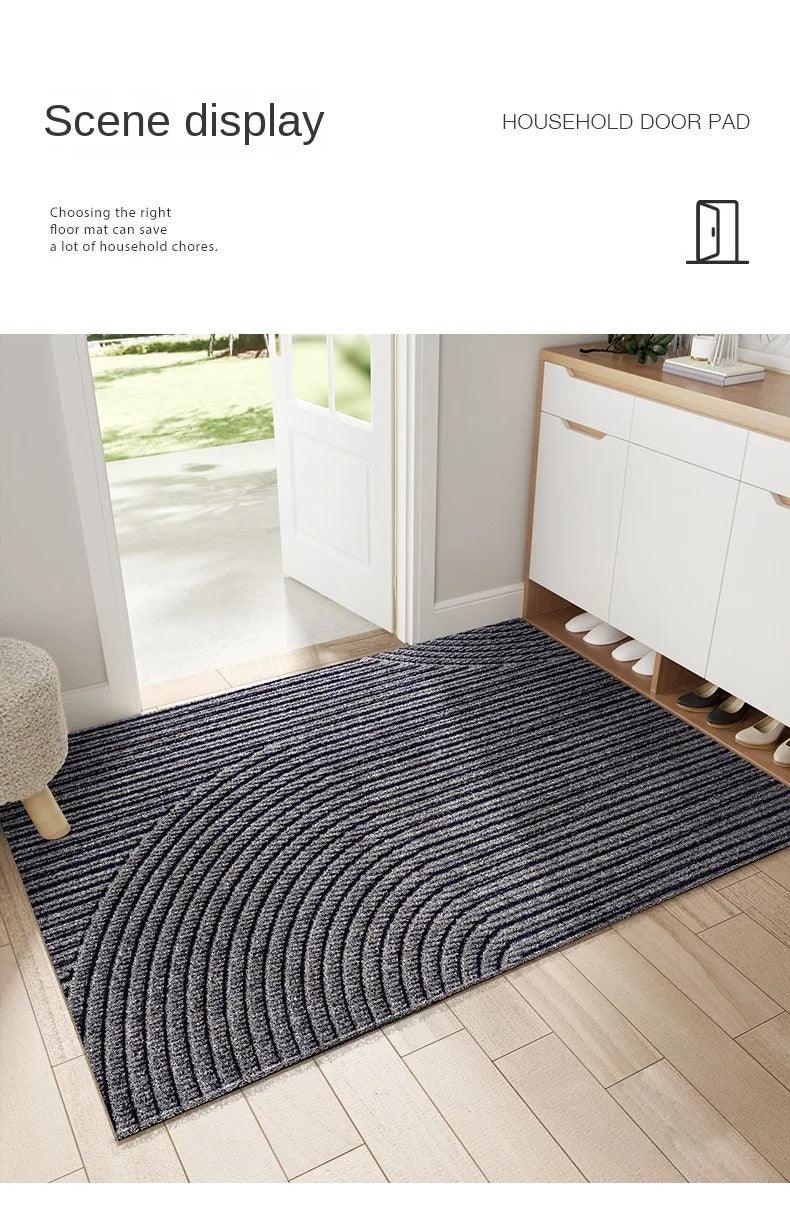Tapis d’Entrée Antidérapant CleanEdge Mat – Moderne, Résistant, Facile à Nettoyer, Découpable sur Mesure