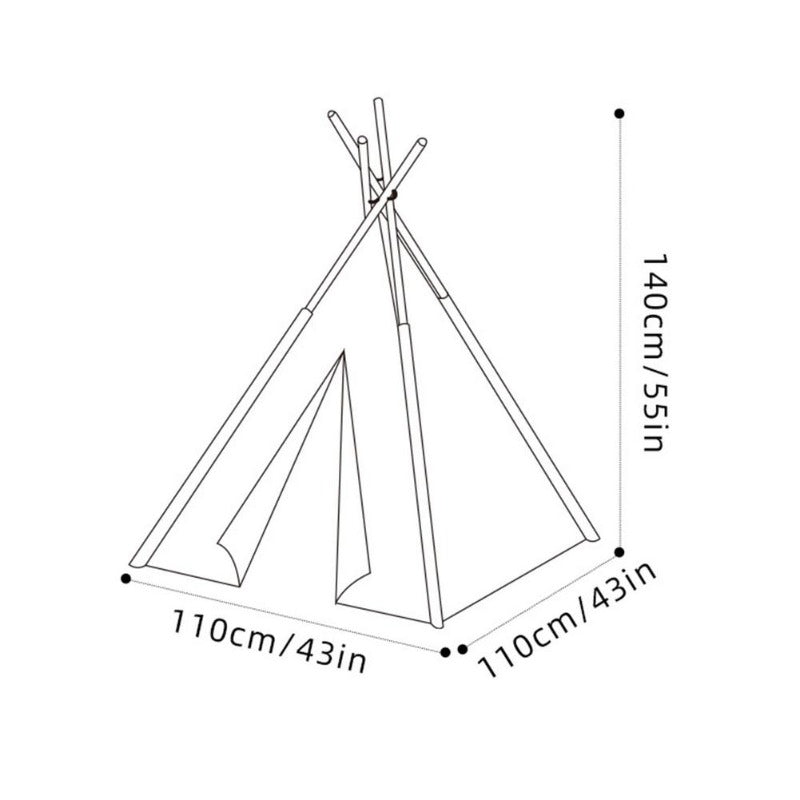 Tipi Bébé avec Étoile