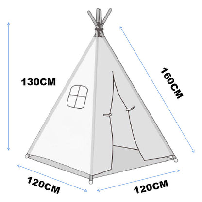 Tipi Enfant Rayure Jaune