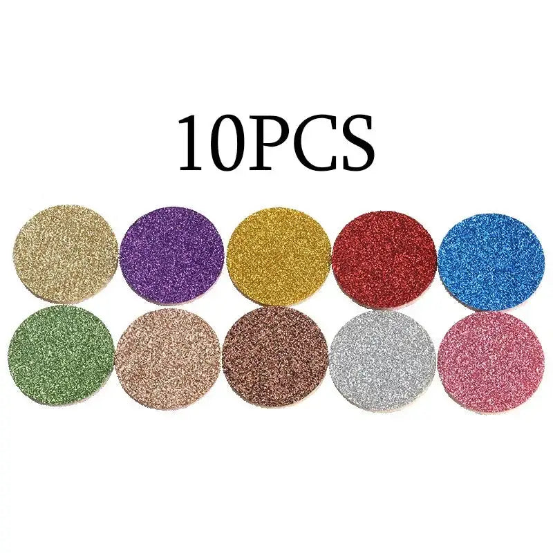 x10 disques feutrine multicolore pour bijou diffuseur HE