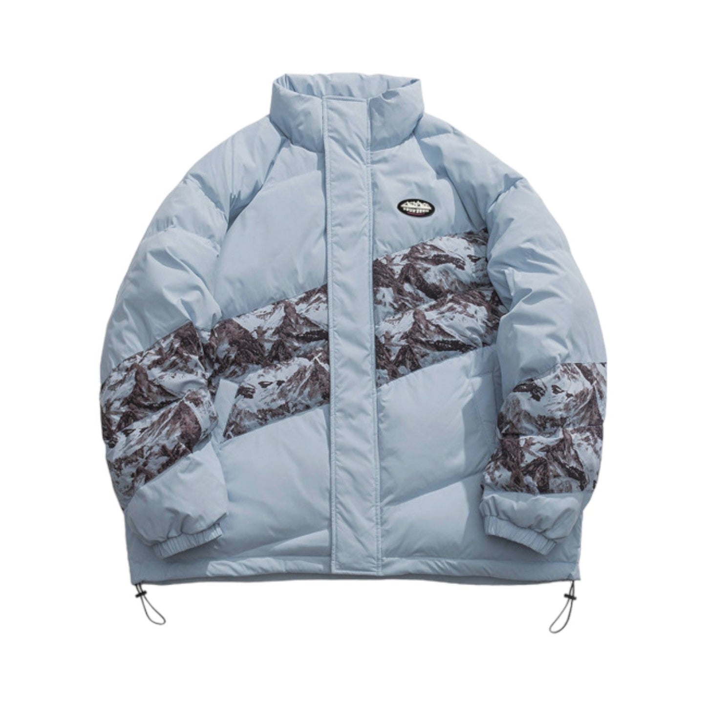 Doudoune Streetwear Camo ’MILITARY’ - Bleu / M